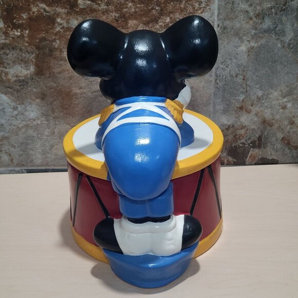 Mickey Mouse Cookie Jar Drum Walt Disney Productions S 869 - Picture 2 of 16